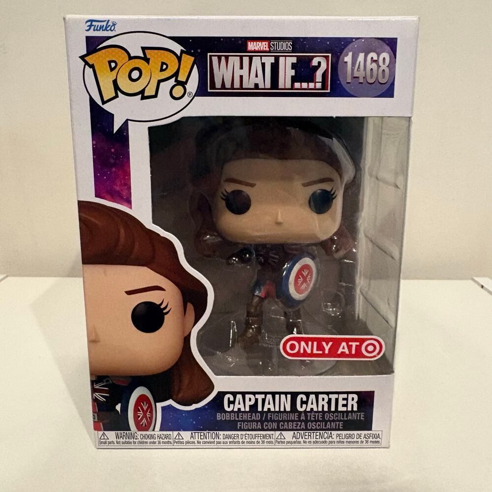 Marvel Captain Carter What If? Funko Pop 1468